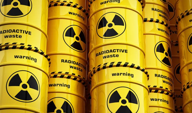 radioactive waste