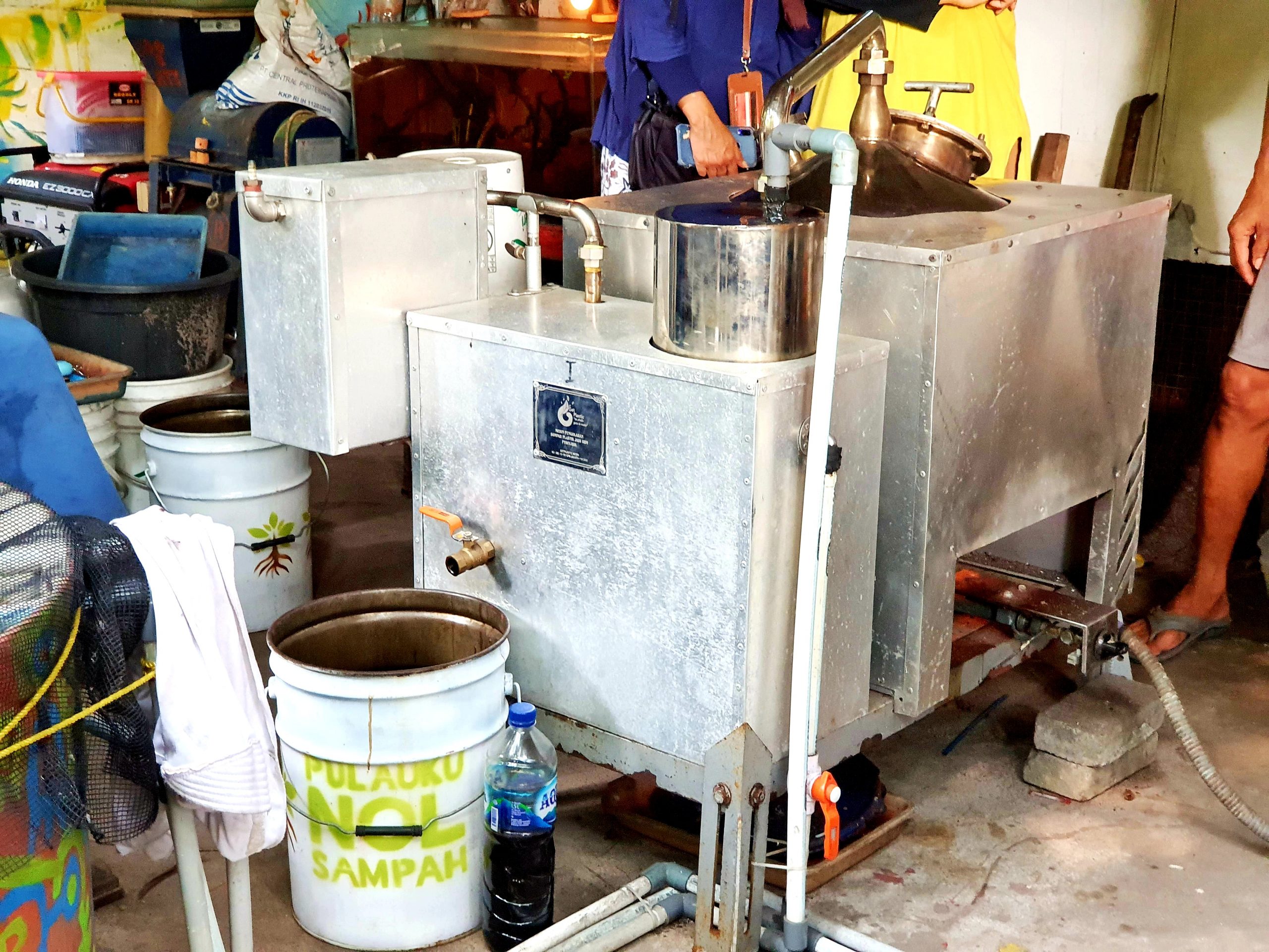 mesin sampah menjadi energi